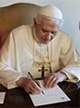 Papa Bento XVI - taquígrafo.